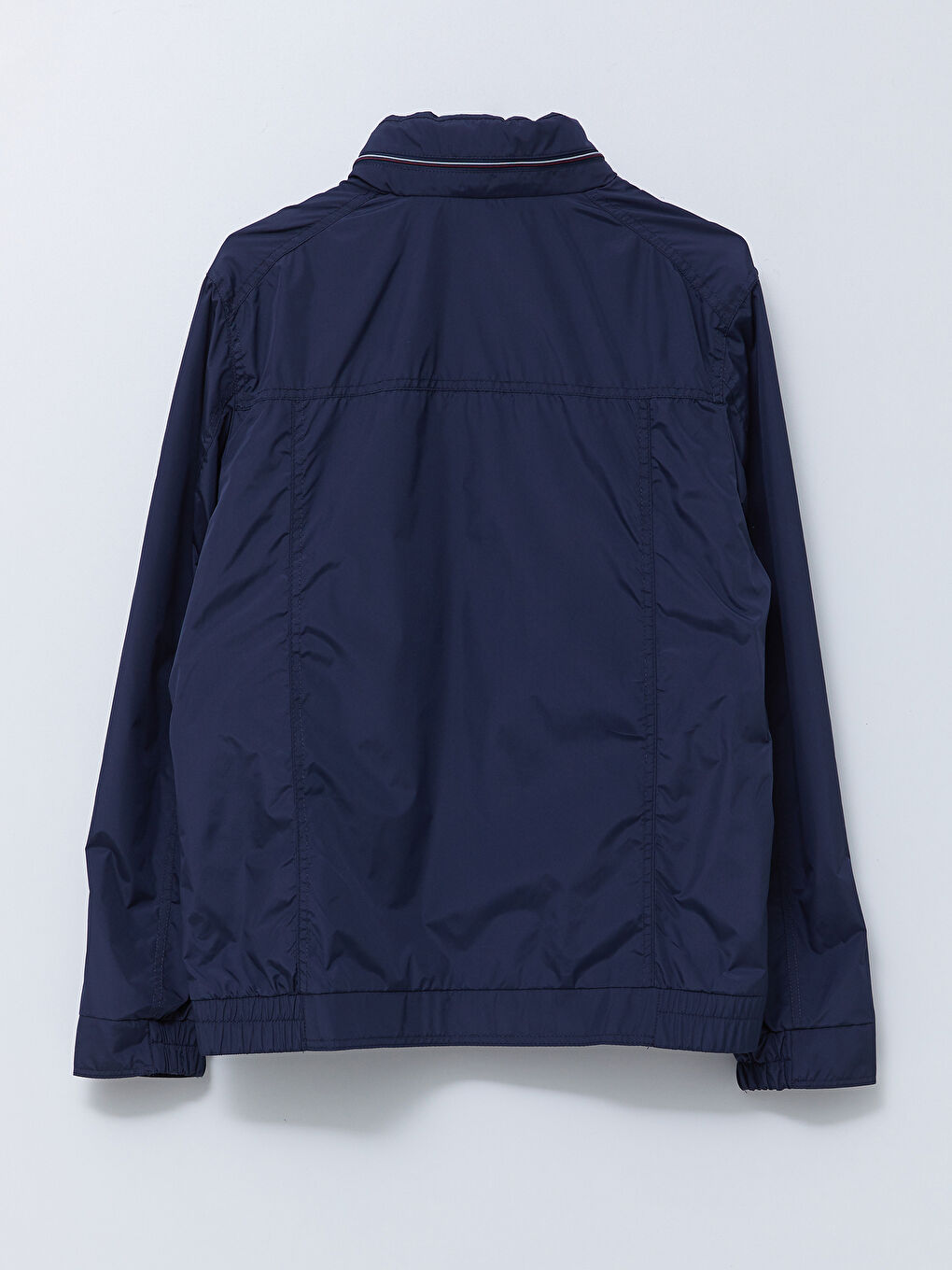 Lacivert Standart Kalıp Dik Yaka Erkek Mont-7