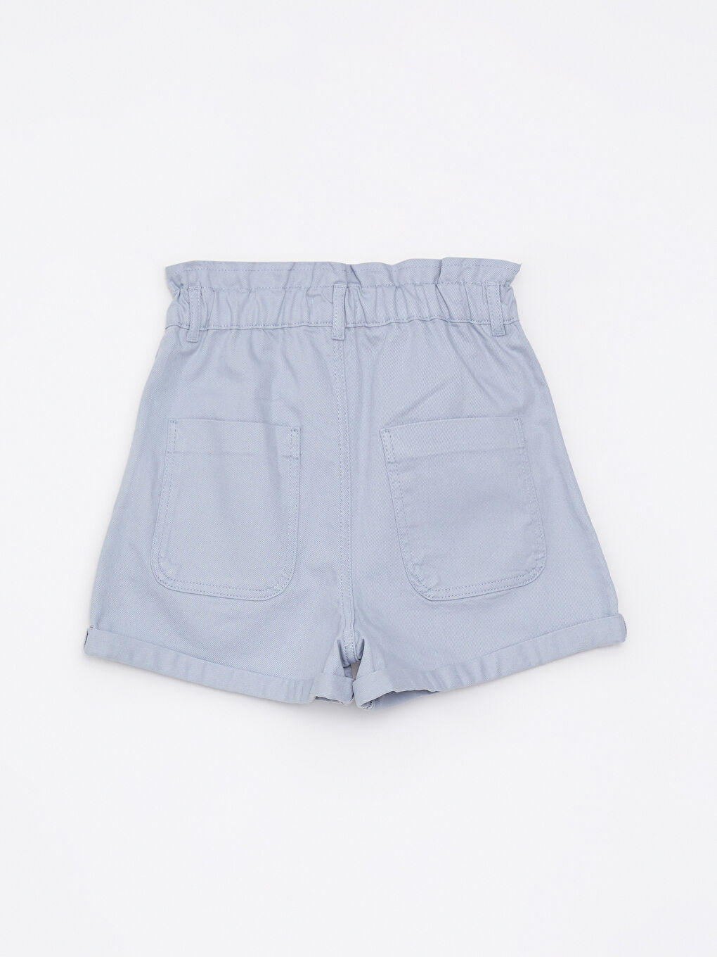 Women's High Waist Slouchy Straight Pocket Detailed Jean Shorts -S2HD12Z8-G7S