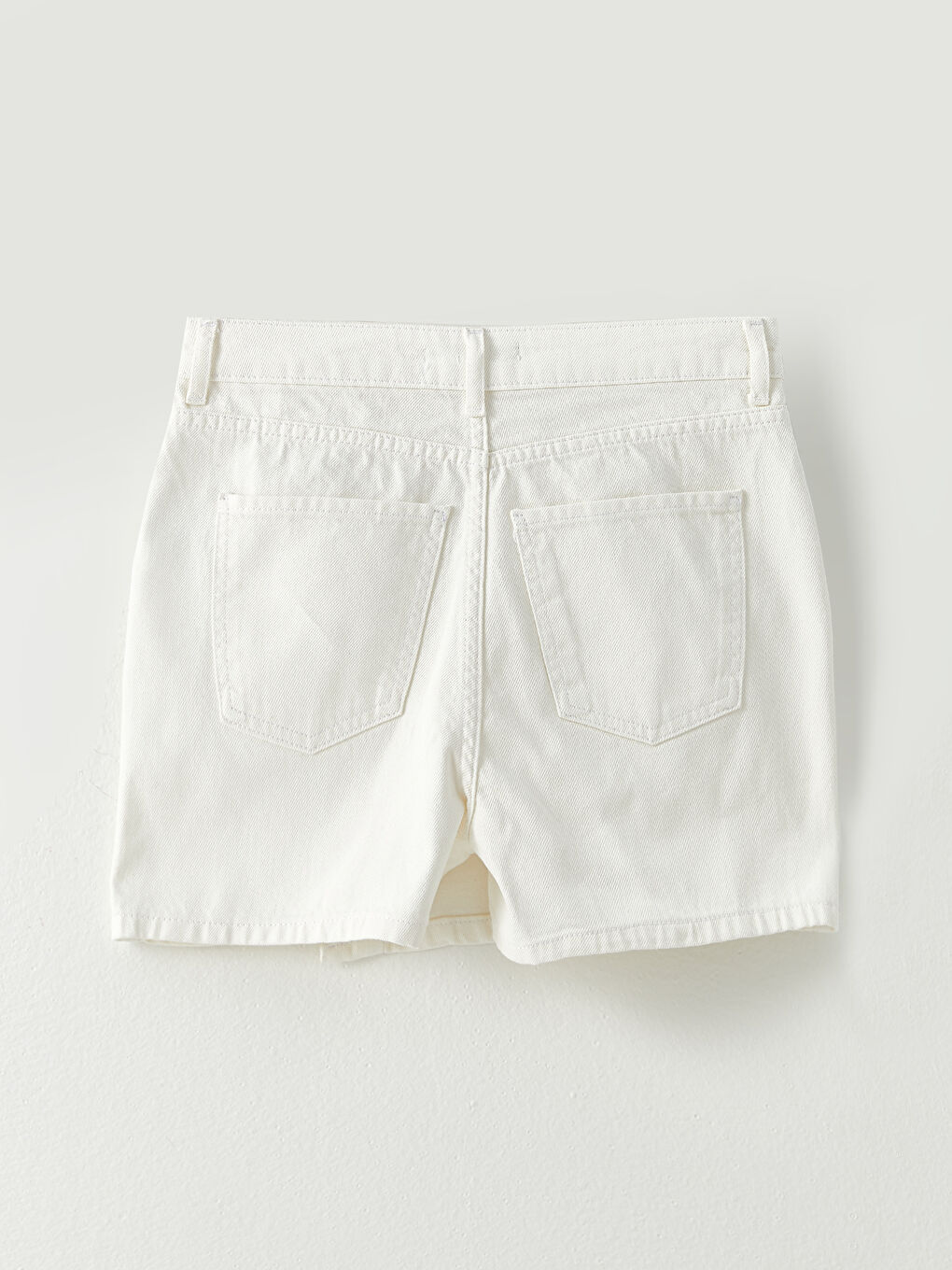 Fustă-pantalon Blugi cu Talie Înaltă, Croială Standard, Dreaptă pentru Femei-7