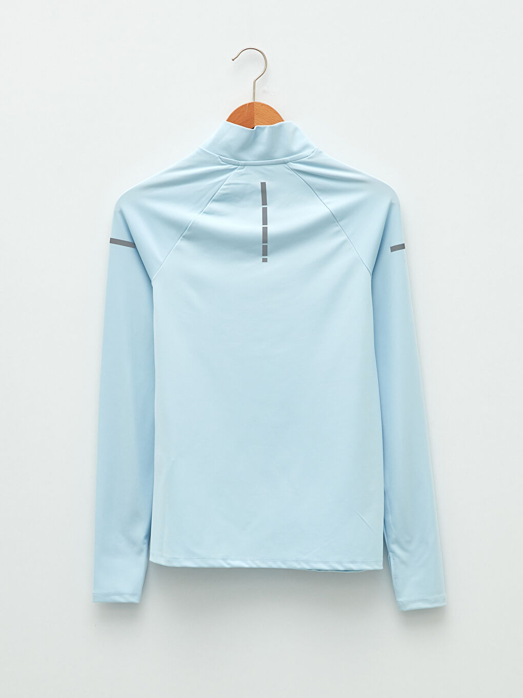 T-shirt d'Extérieur pour Femmes à Manches Longues Imprimé à Col Cheminée-6