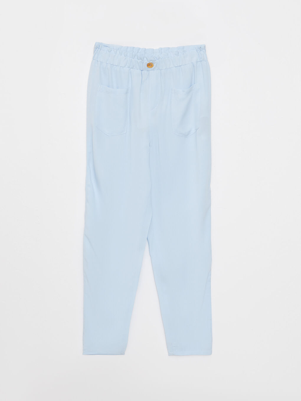 بنطلون أساسي للبنات بخصر مرن