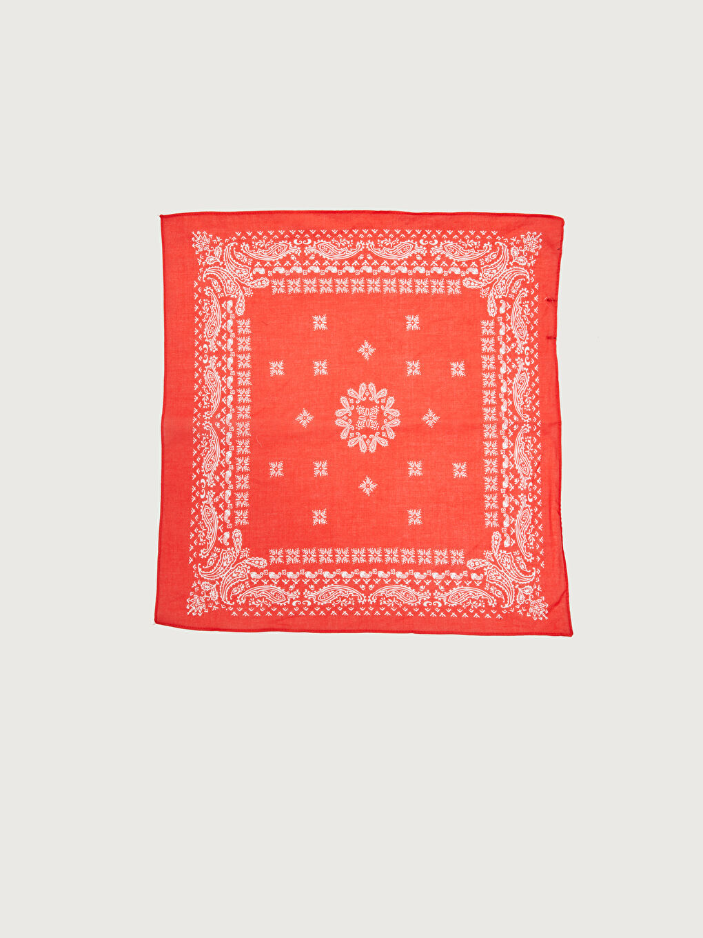LCW ACCESSORIES Cotton Patterned Women's Bandana -S2HF22Z8-GYE