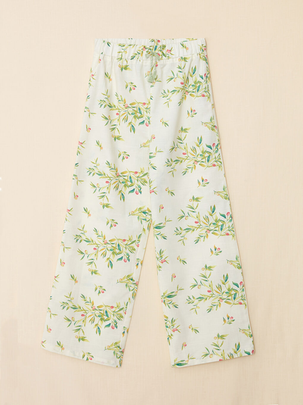 LCW Kids Pantalon Imprimé à Taille Élastiquée pour Filles -S2HF26Z4-LRA
