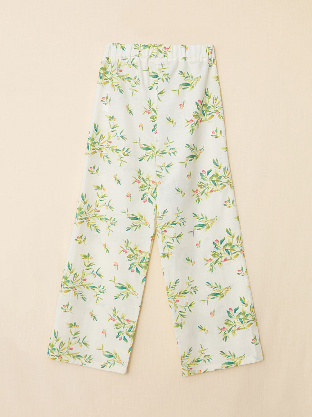 LCW Kids Pantalon Imprimé à Taille Élastiquée pour Filles -S2HF26Z4-LRA
