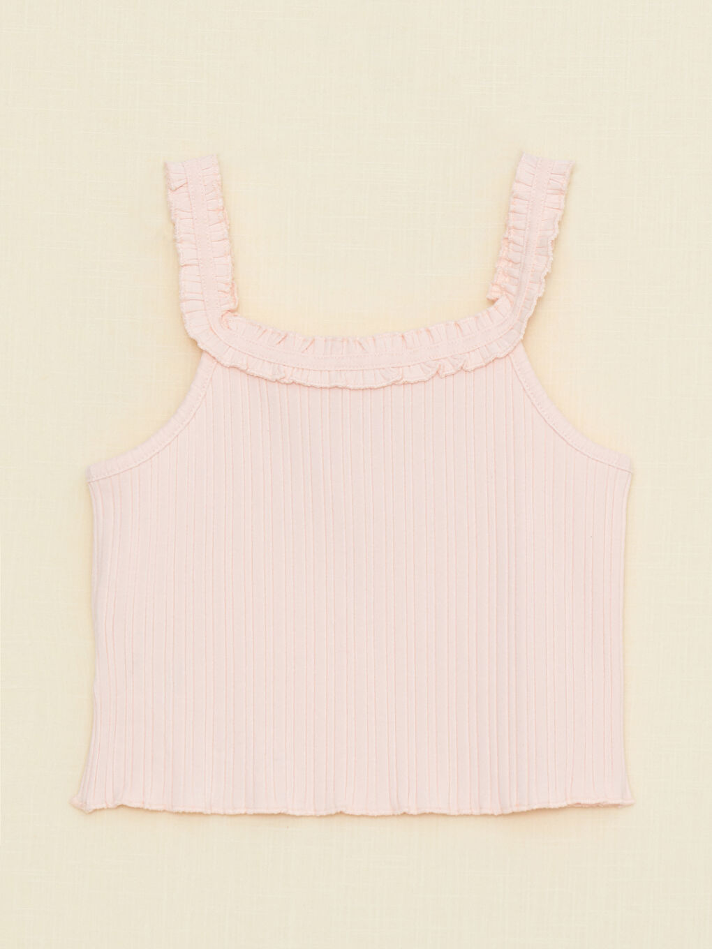 U Neck Basic Girls' Singlet -S2HF95Z4-FX2
