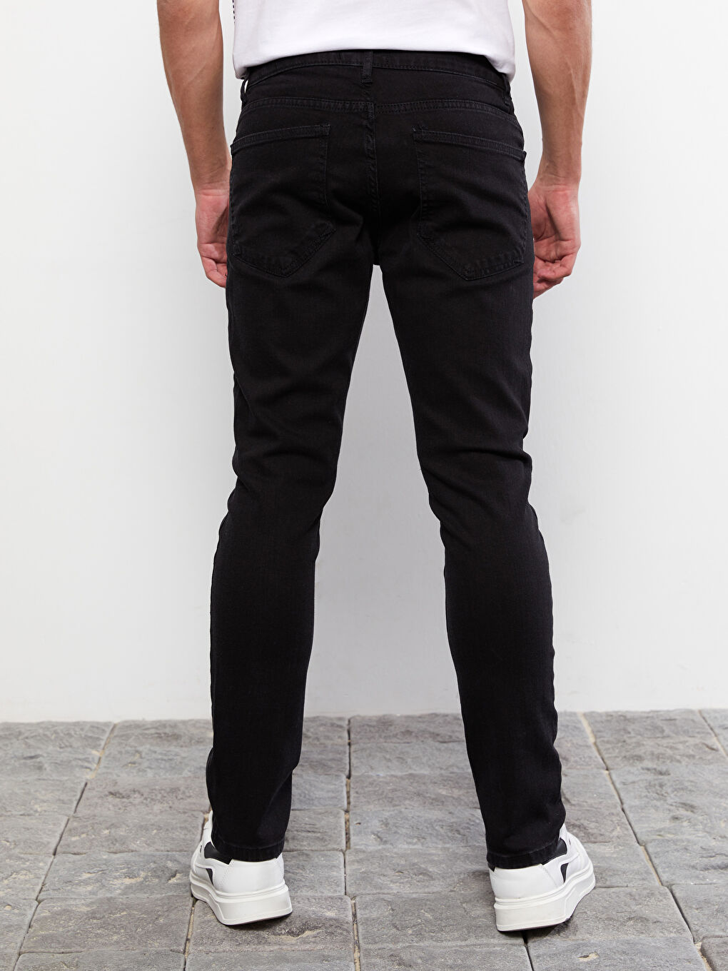 Siyah 750 Slim Fit Erkek Jean Pantolon-5