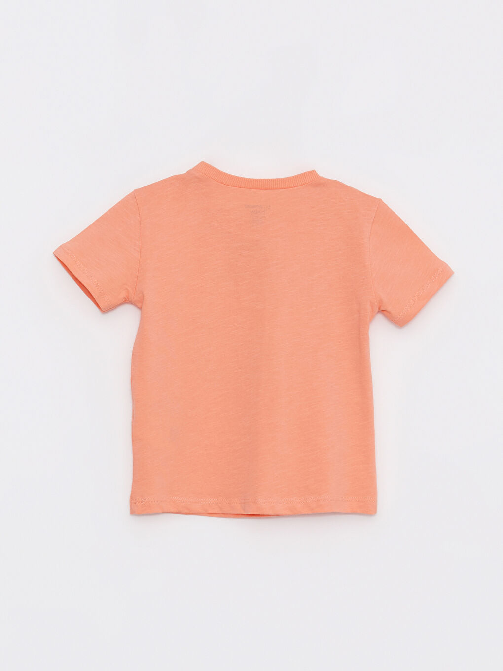 T-shirt Bébé Garçon en Coton Imprimé à Manches Courtes et Col Rond.-2