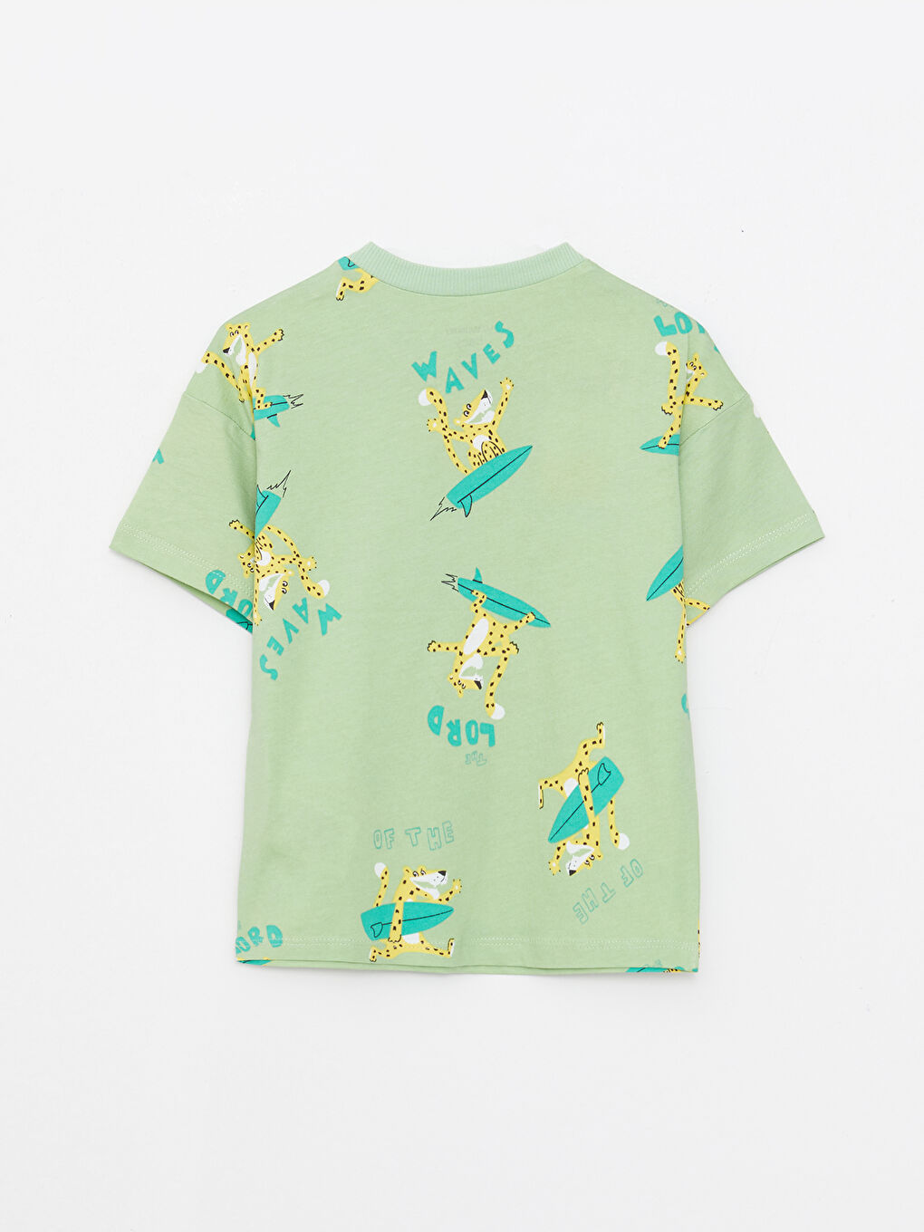 Crew Neck Short Sleeve Printed Cotton Baby Boy T-Shirt -S2HH41Z1-LRF
