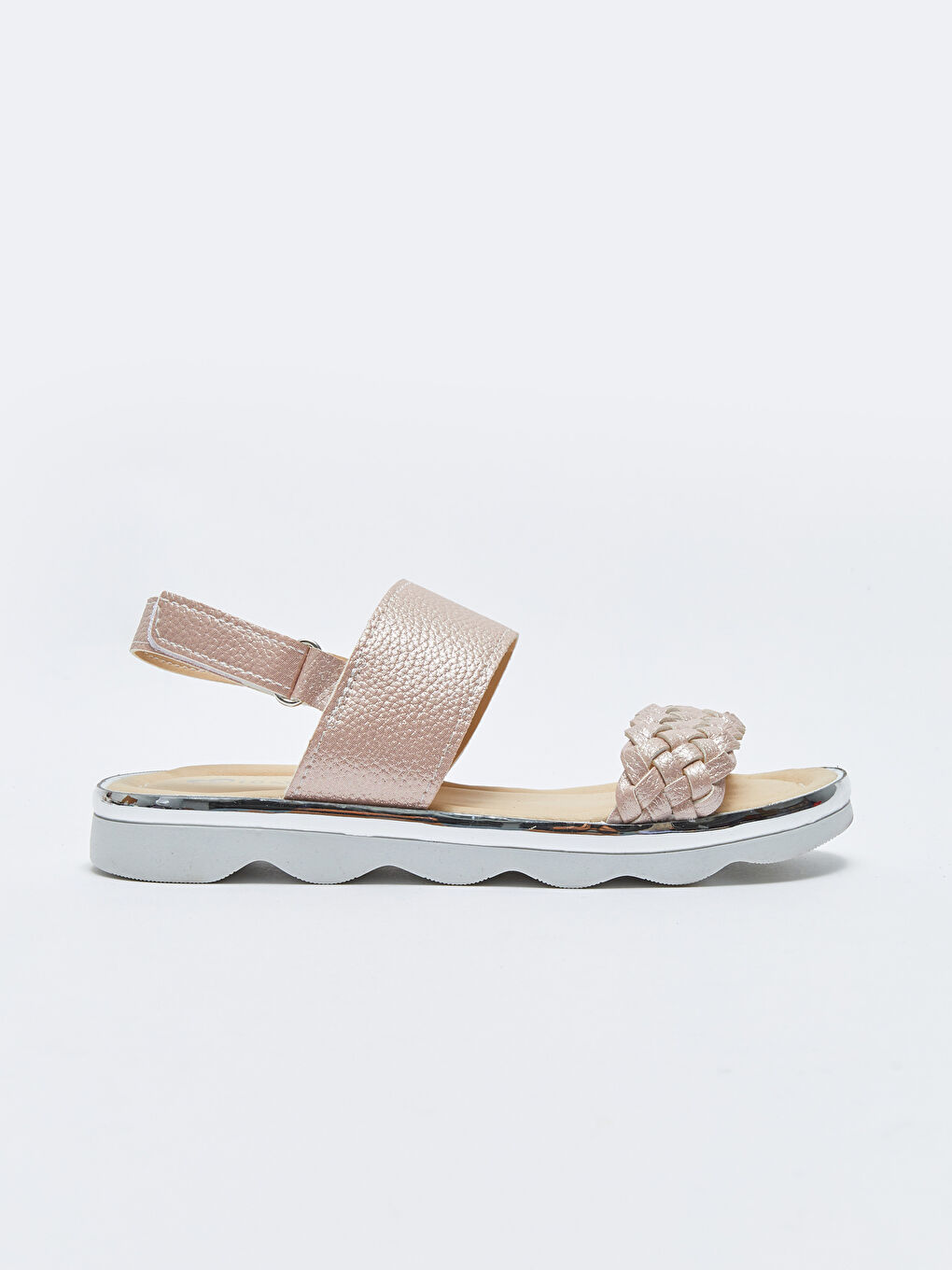 Sandales Filles Avec Double Brides Velcro-1