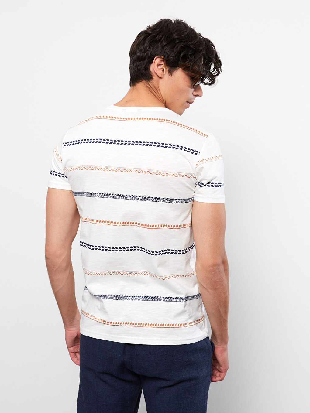 Muškarac EKRU Majica kratkih rukava-3