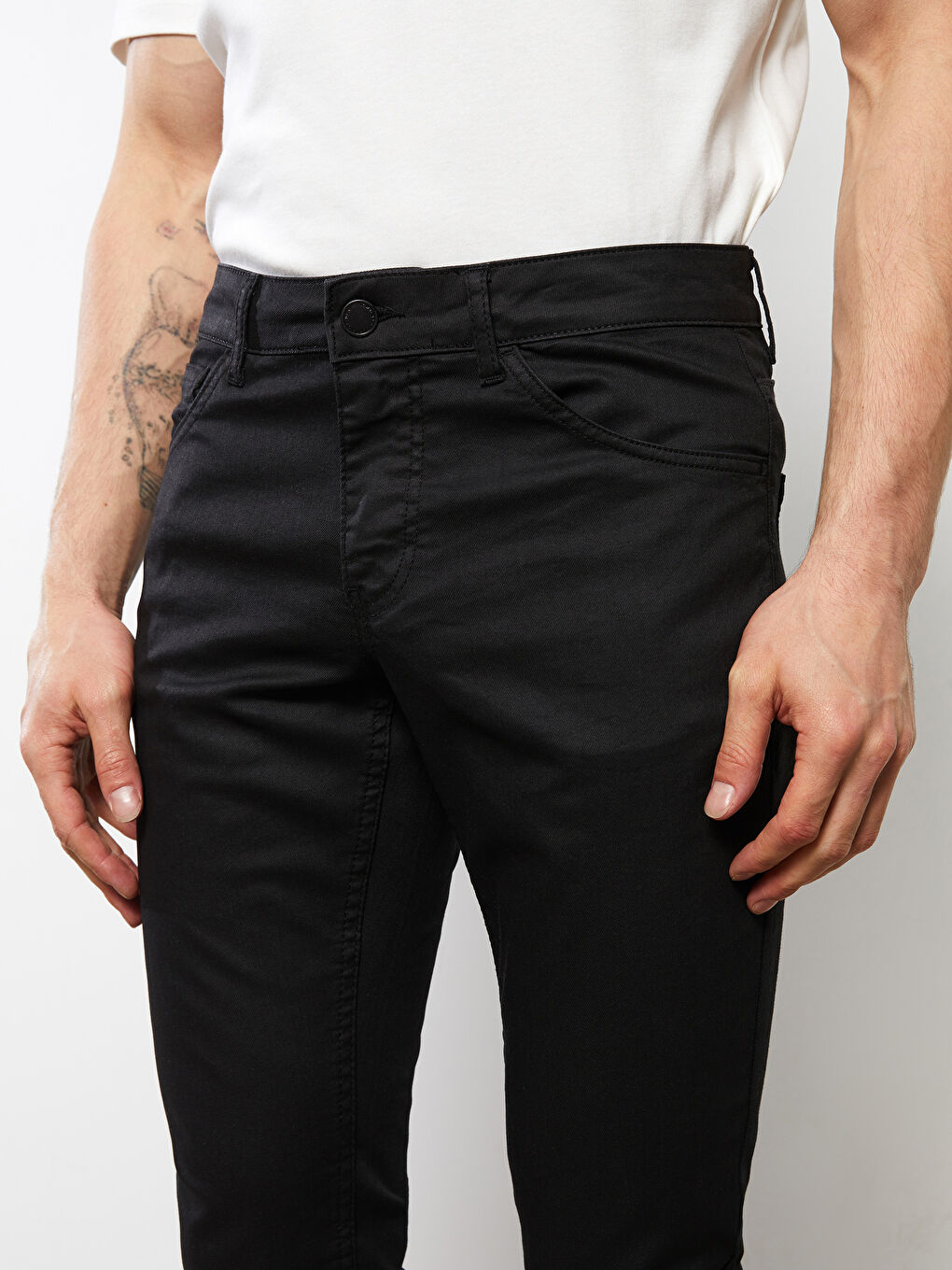 Siyah 750 Slim Fit Erkek Jean Pantolon-3