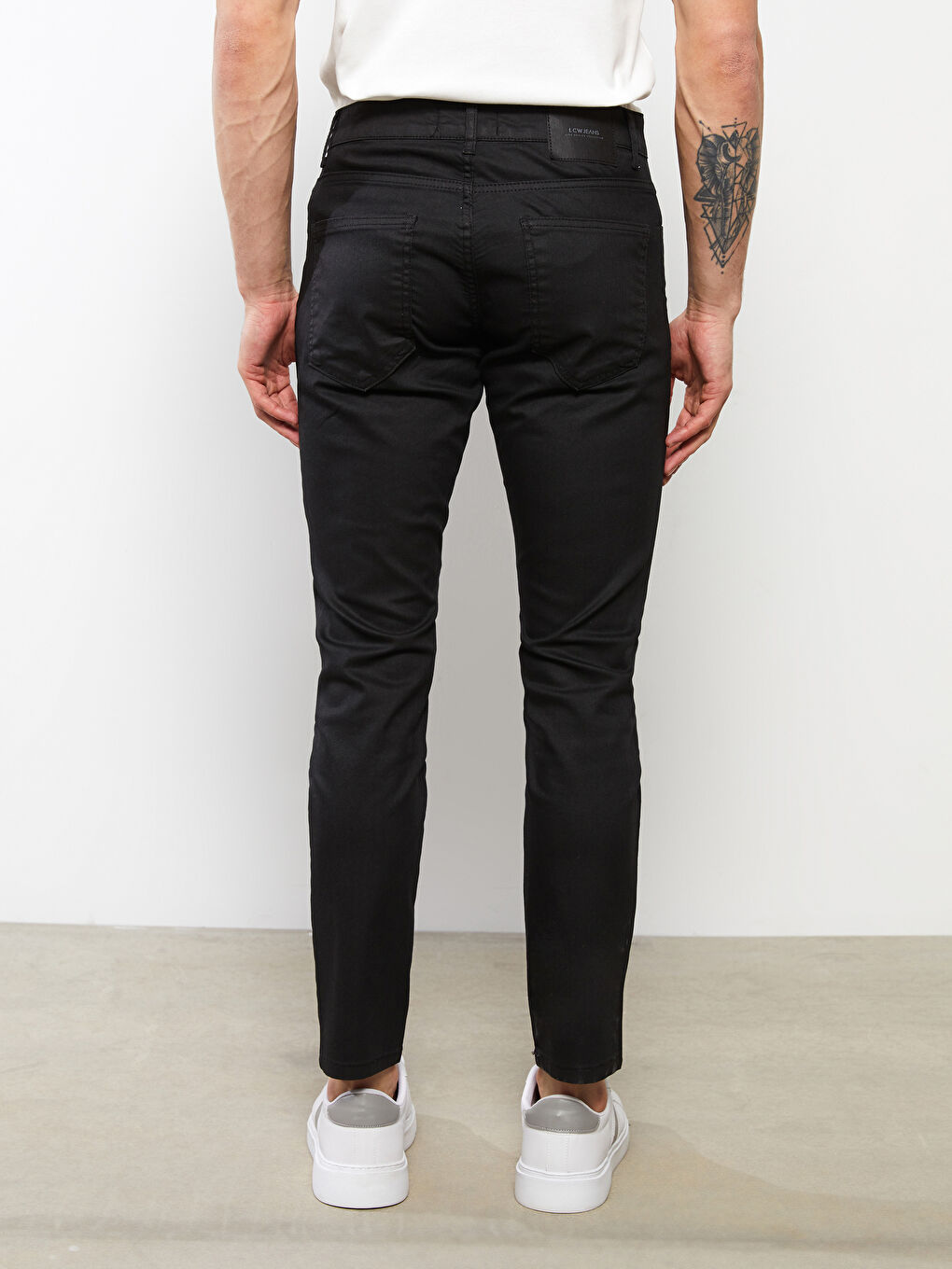 Siyah 750 Slim Fit Erkek Jean Pantolon-4