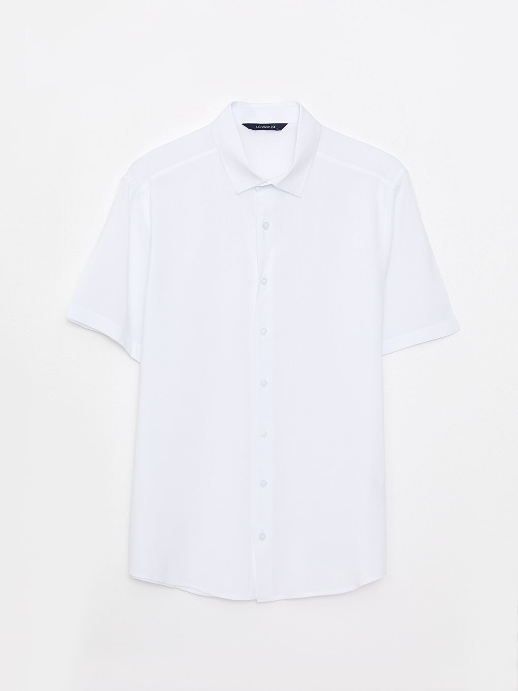 Regular Fit Short Sleeve Men's Shirt-5