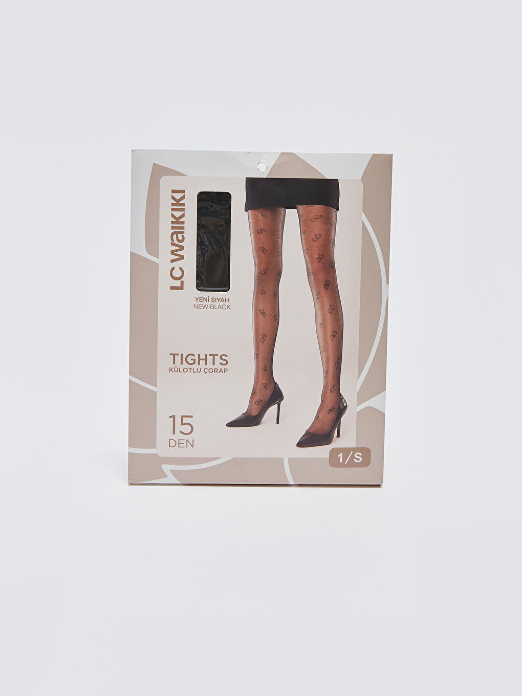 15 Denier Patterned Women's Tights