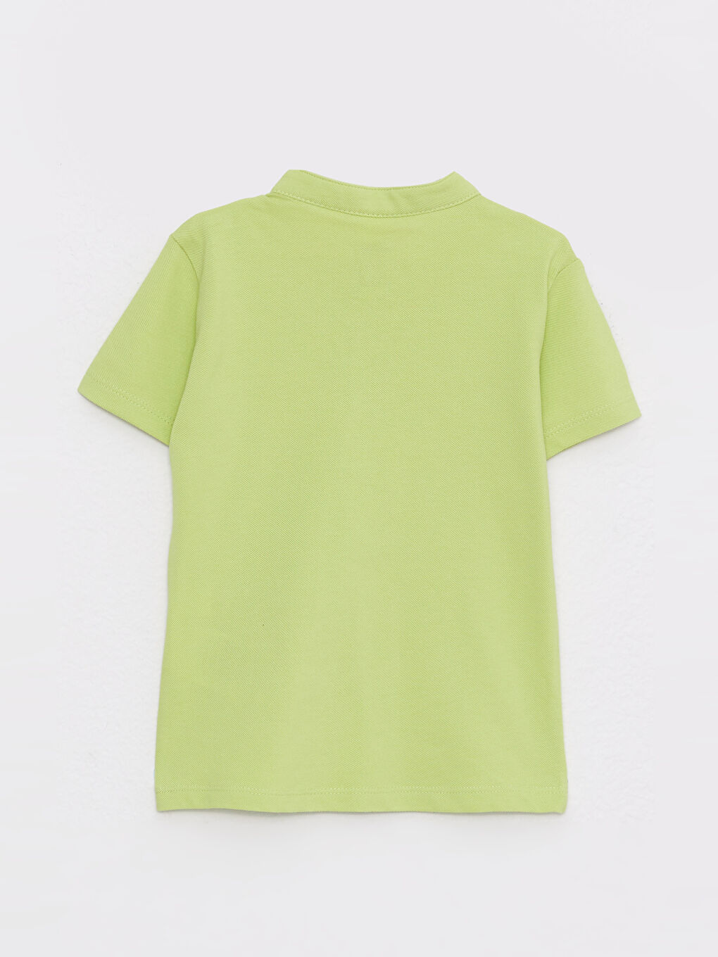 Yeşil Hakim Yaka Kısa Kollu Basic Erkek Bebek Tişört ve Şort 2'li Takım-2