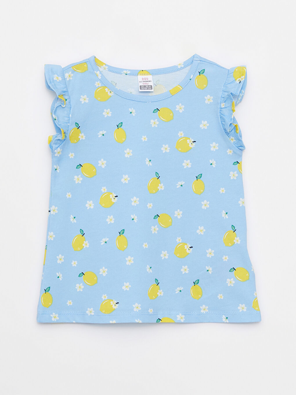 Débardeur Imprimé Bébé Fille Col Rond Lot de 2-1