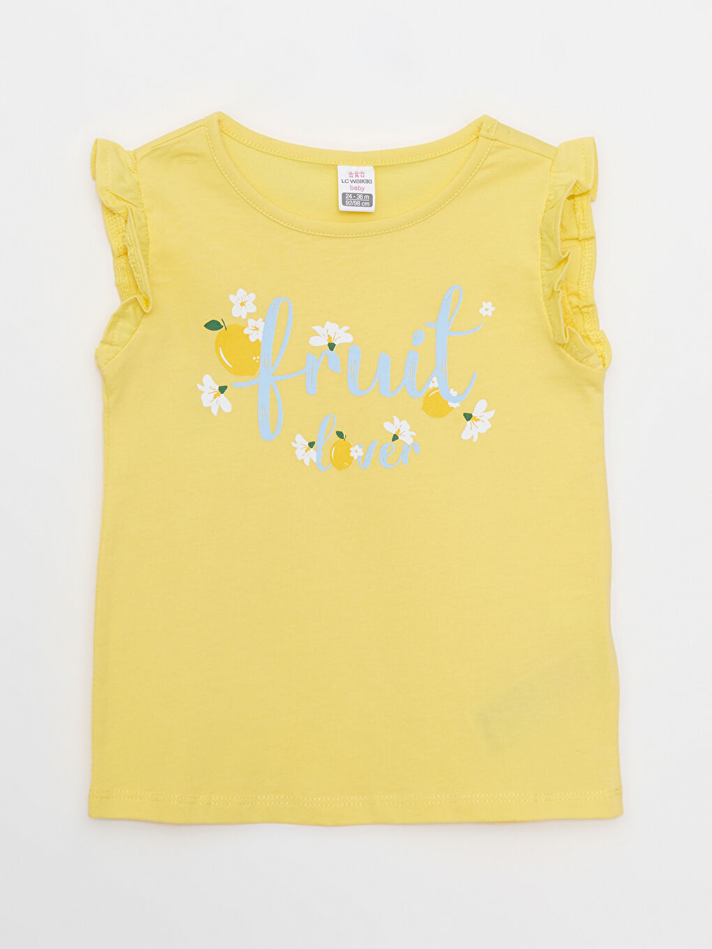 Débardeur Imprimé Bébé Fille Col Rond Lot de 2-2