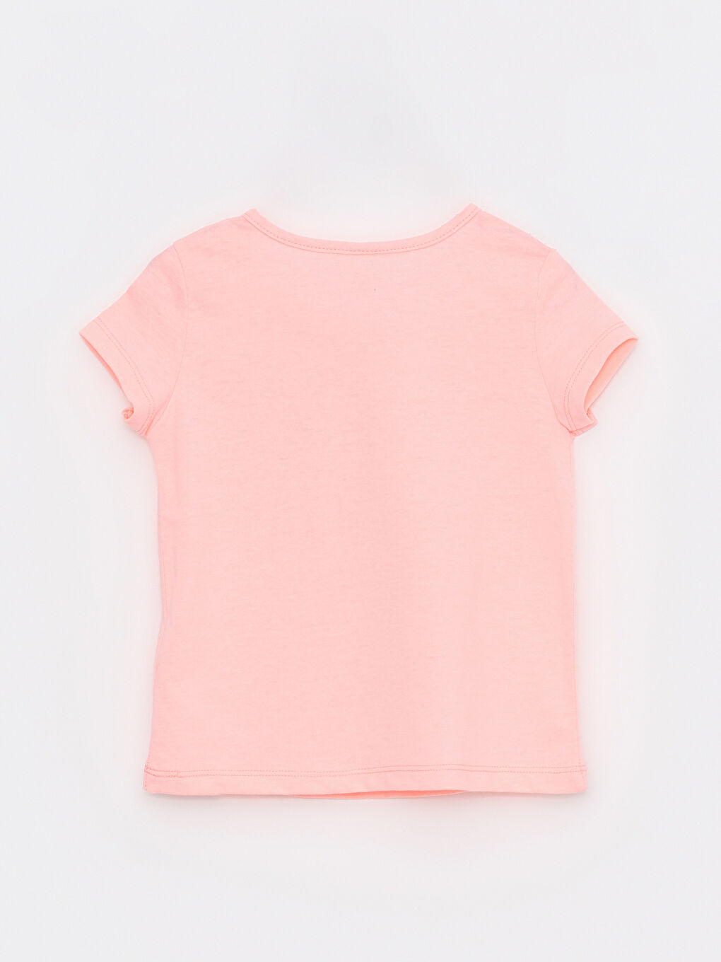 Crew Neck Short Sleeve Printed Baby Girl T-Shirt 2 Pieces-2