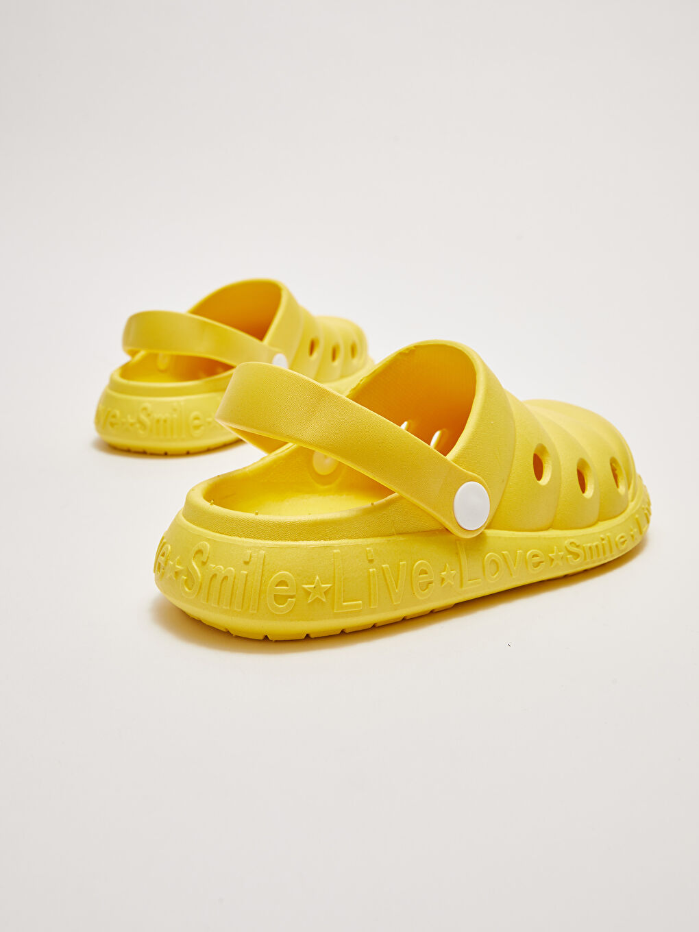 Sarı Delikli Erkek Çocuk Sandalet-4