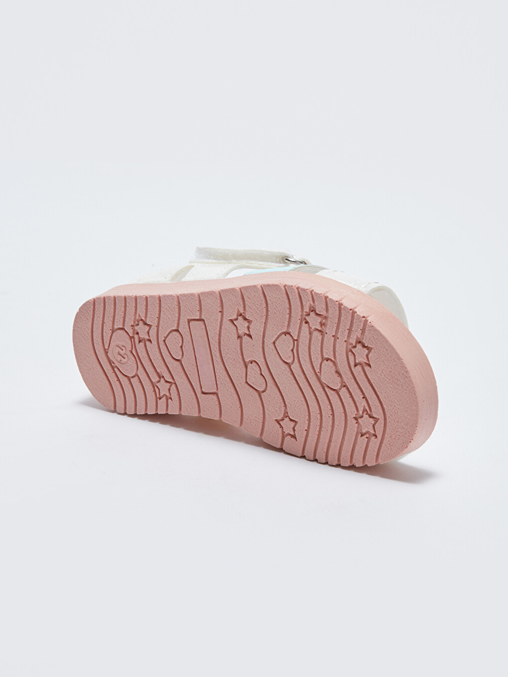 Hook And Loop Cross Band Baby Girl Sandals-4