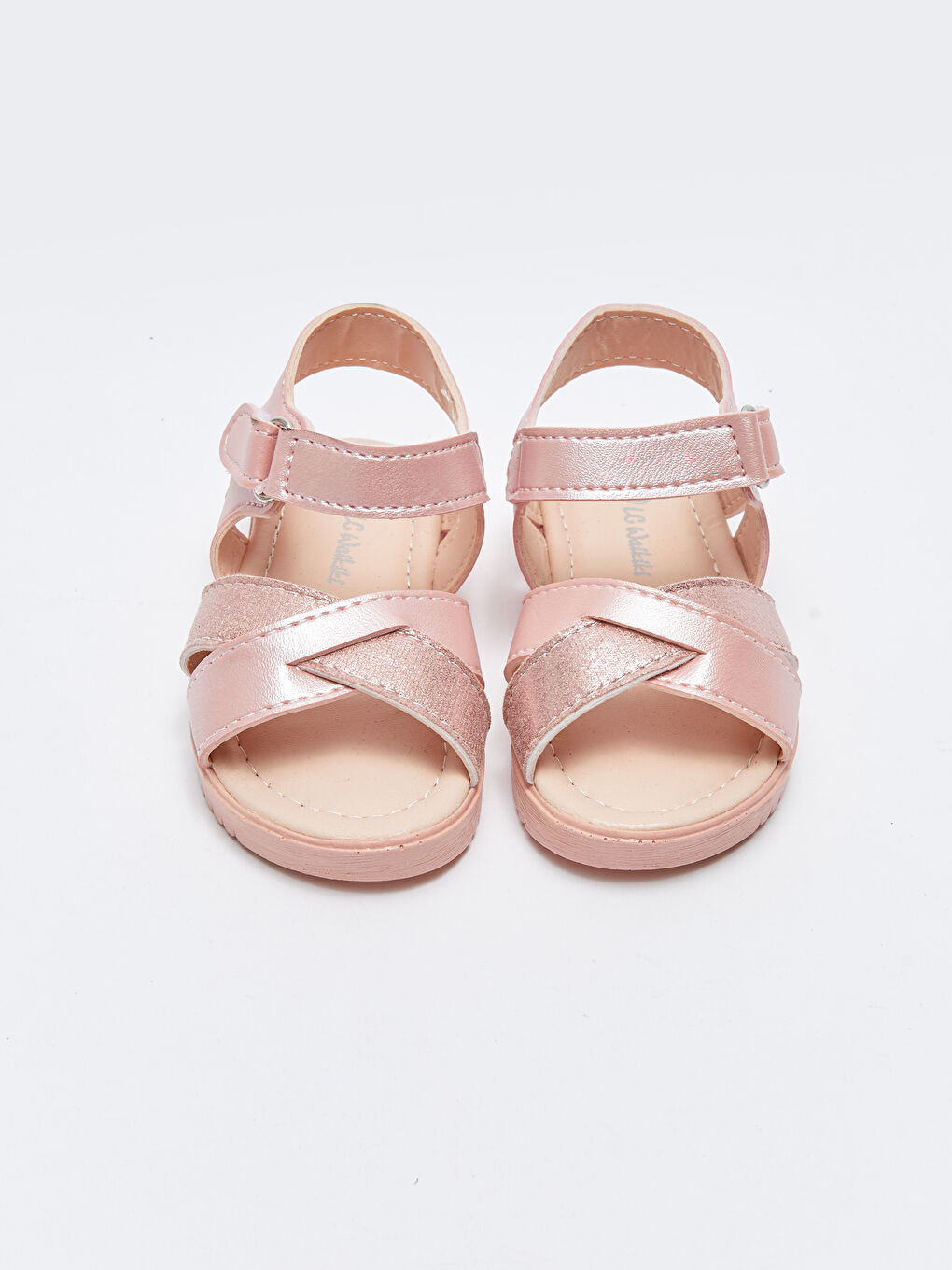 Sandales Bébé Fille à Bandes Croisées avec Crochet et Boucle-2