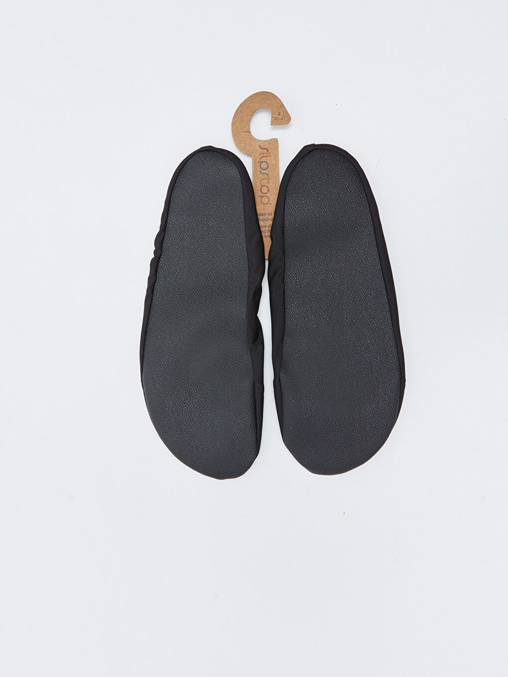 Siyah Düz Lastikli Erkek Deniz Ayakkabısı-1