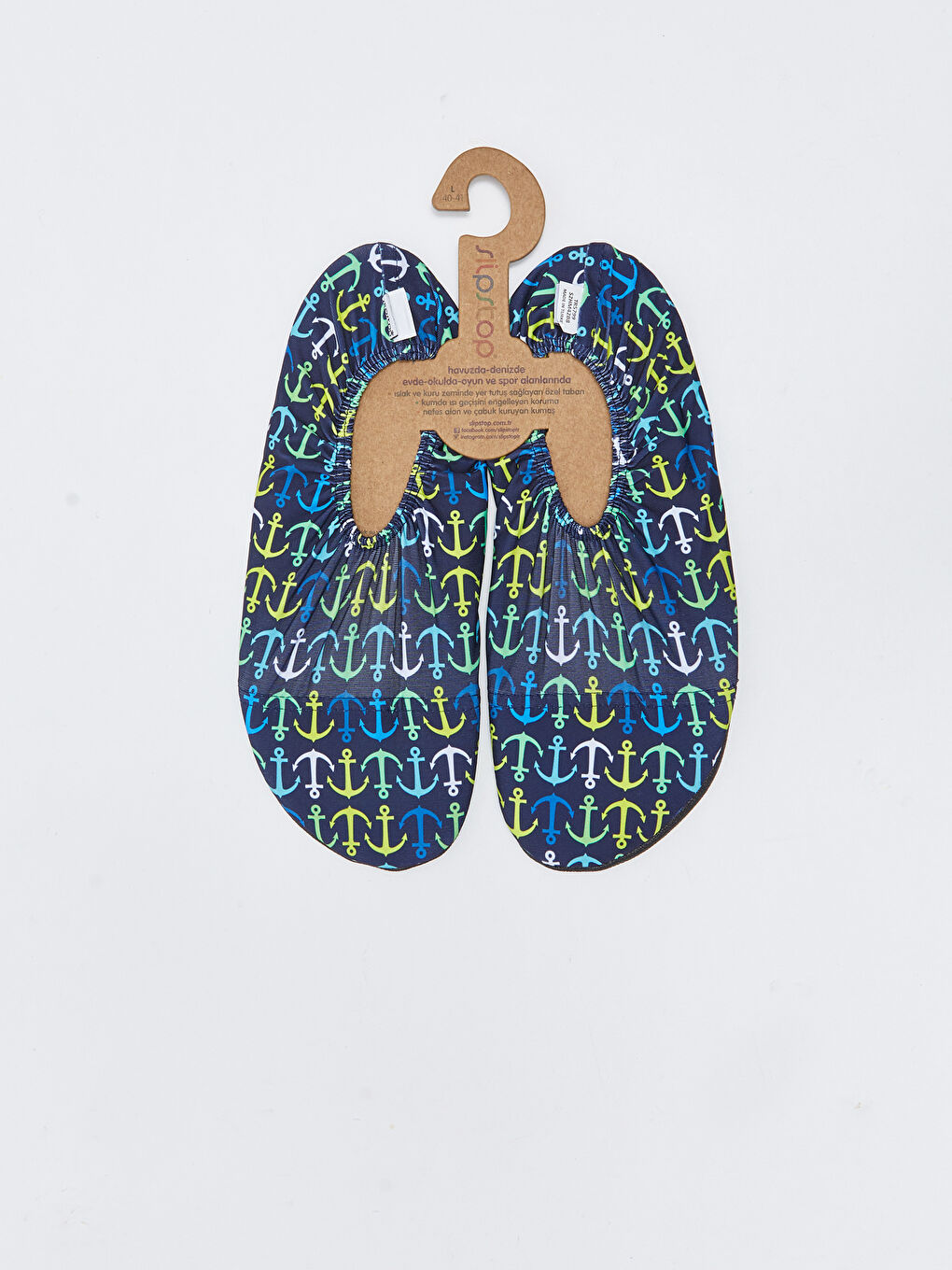 Lacivert Baskılı Erkek Deniz Ayakkabısı