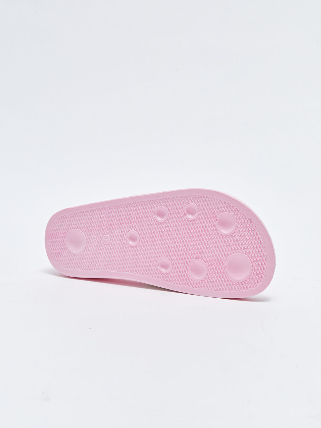 Pembe Patch Detaylı Tek Bantlı Kız Çocuk Terlik-3