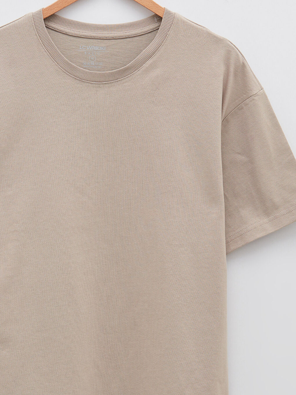 Oversize Crew Neck Short Sleeve Jersey Men's T-Shirt-7