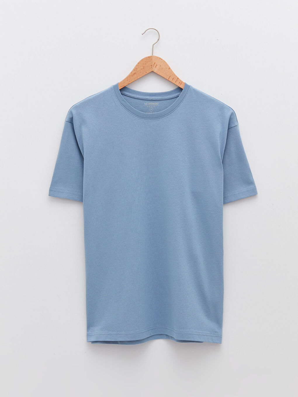 T-shirt Oversize à Col Rond et Manches Courtes en Jersey pour Hommes-5