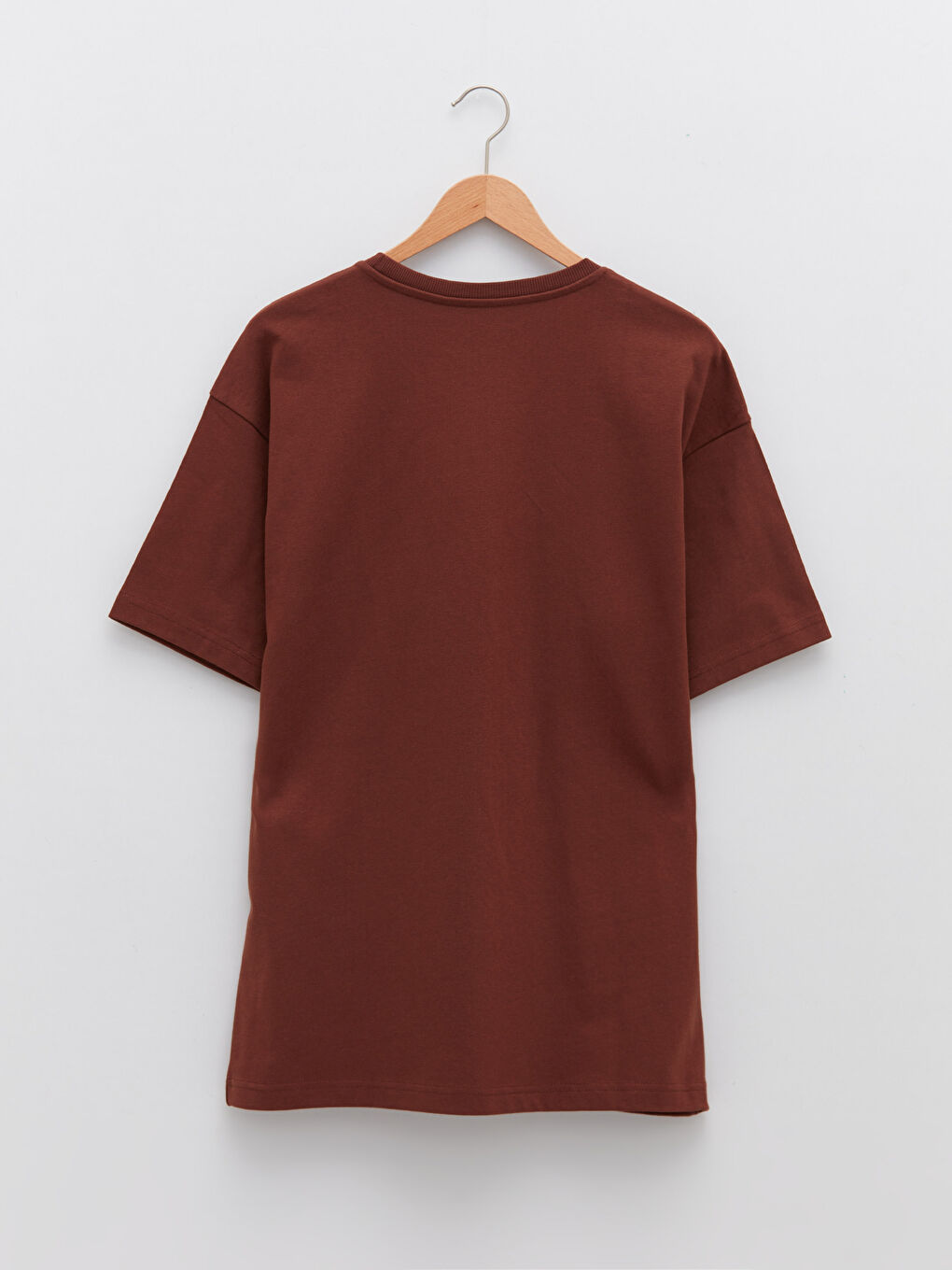 ოვერსაიზ მრგვალი საყელო მოკლე სახელო ჟერსი მამაკაცის მაისური-6