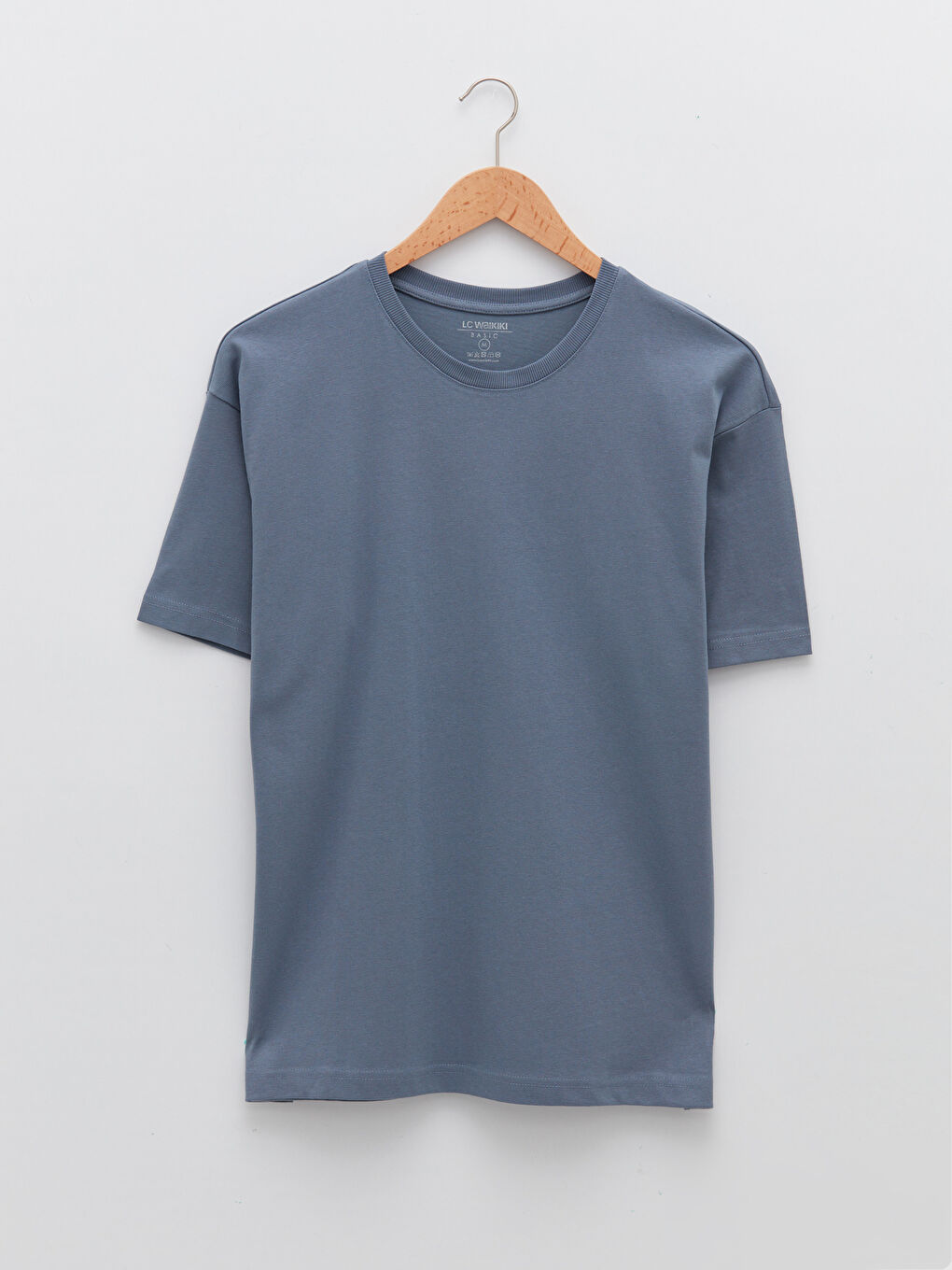 Oversize Crew Neck Short Sleeve Jersey Men's T-Shirt-5