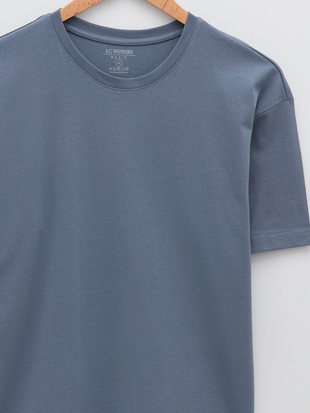 Oversize Crew Neck Short Sleeve Jersey Men's T-Shirt-7