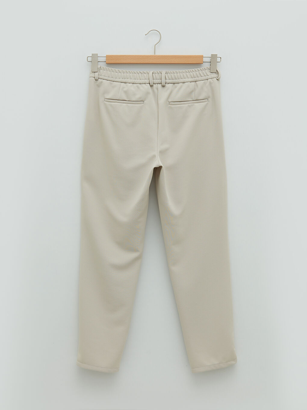 Bej Slim Fit Erkek Pantolon-6