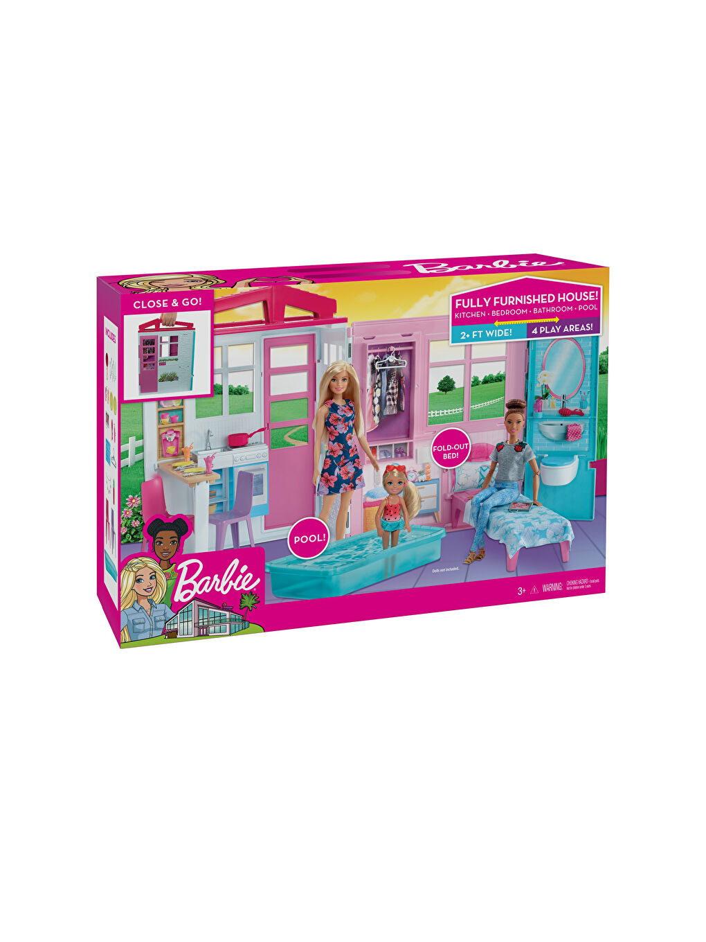 Barbie Ev İçi Dekorasyon Oyun Seti-1