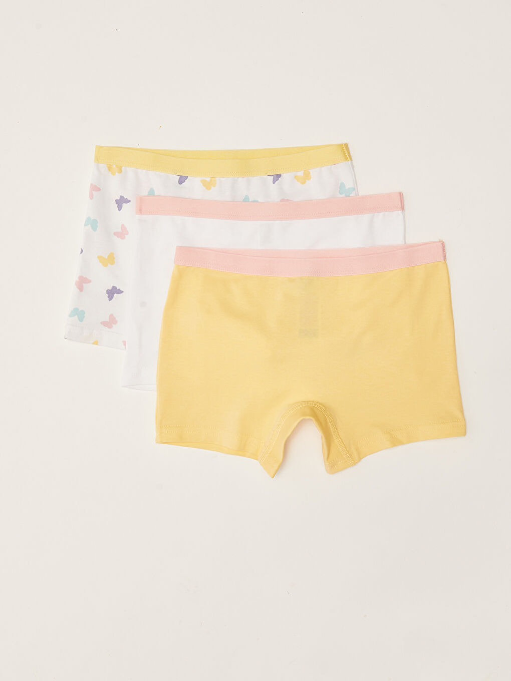 Printed Cotton Girls' Boxer 3-pack