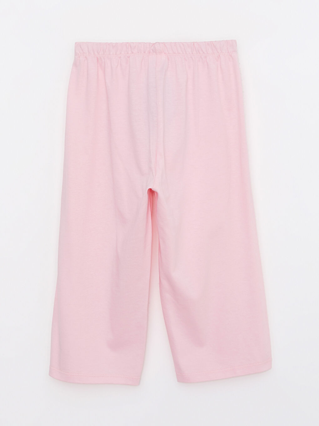 قيعان بيجامة بناتي قطن بخصر مطاطي عبوة من قطعتين-2