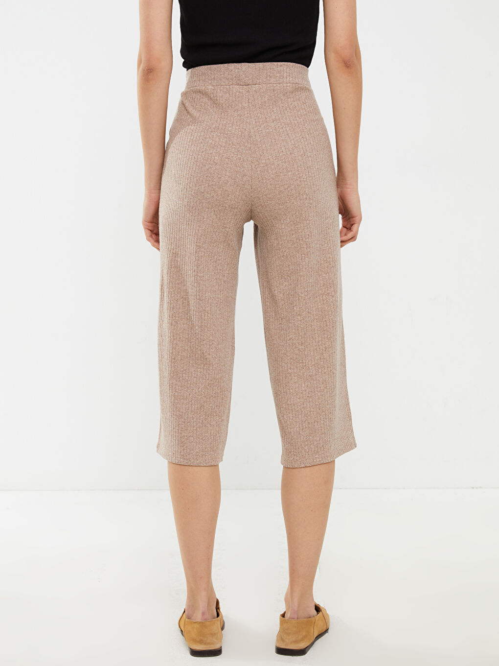 Elastic Waist Capri -S2HO71Z8-L9L
