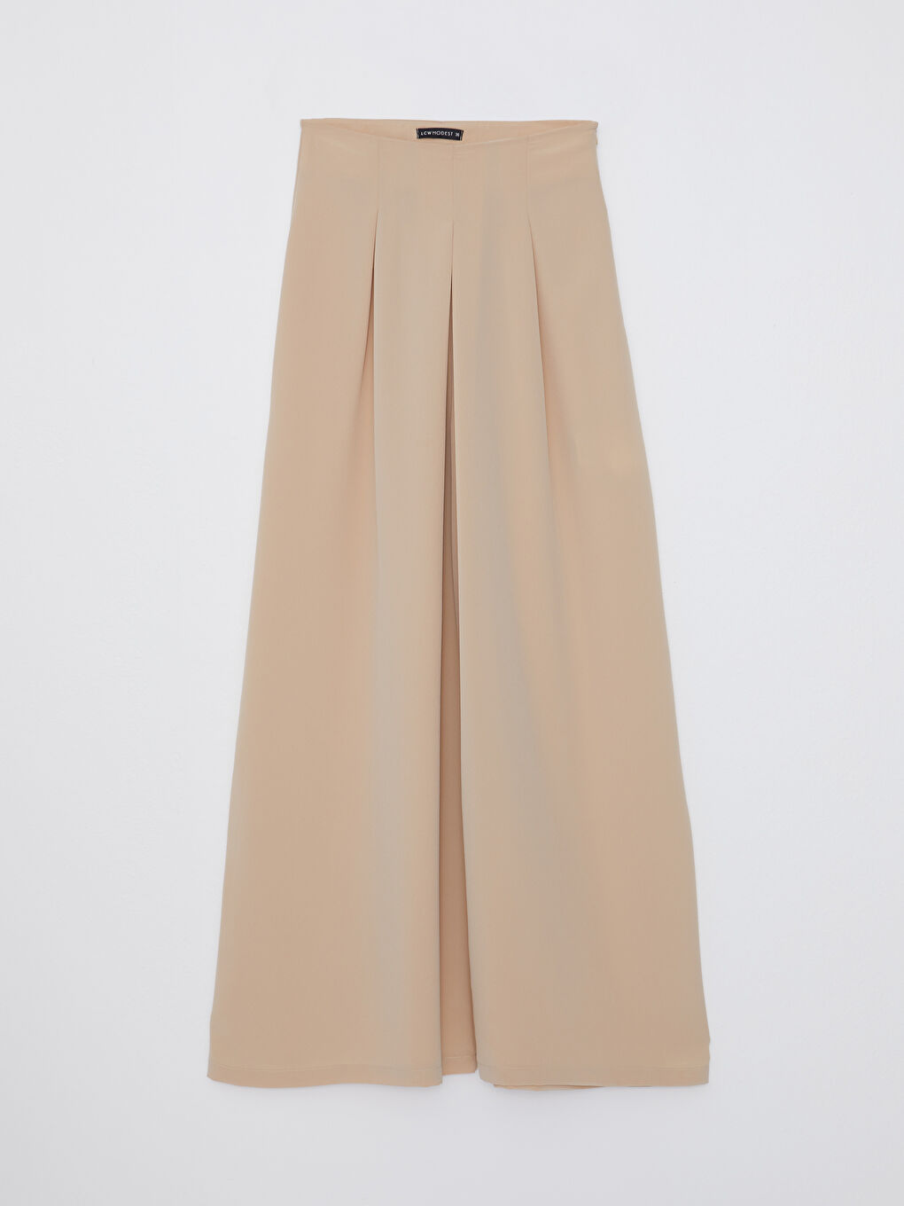 Zippered Waist Straight A-Line Women's Trousers Skirt -S2HO81Z8-S23
