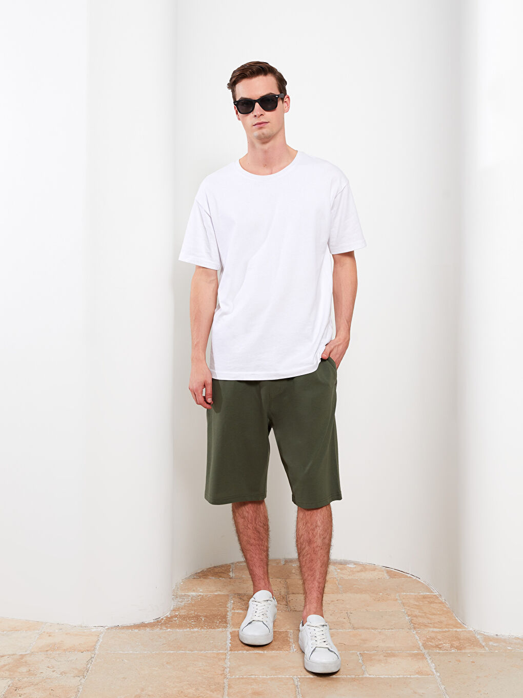 Standard Pattern Combed Cotton Men's Shorts