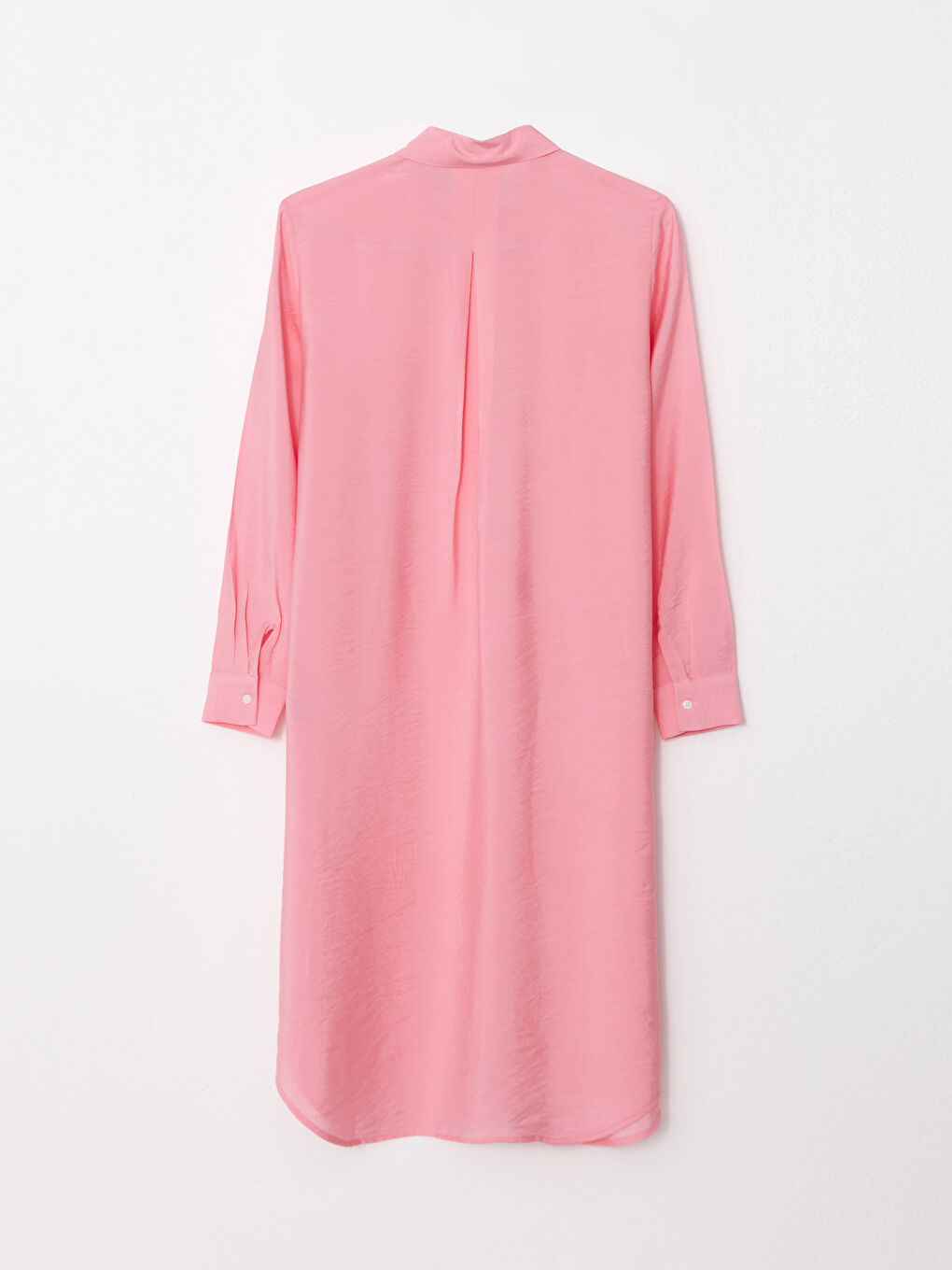 Tunique Chemise Unie à Manches Longues pour Femmes-6