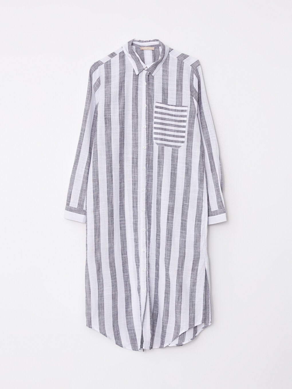 Striped Women's Shirt Tunic -S2HP77Z8-LEG