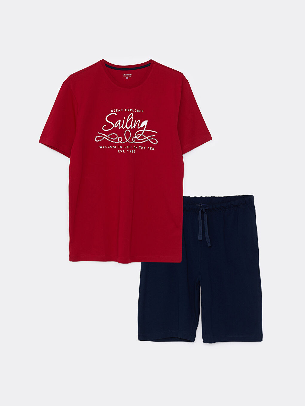 Regular Fit Men's Short Pyjama Set
