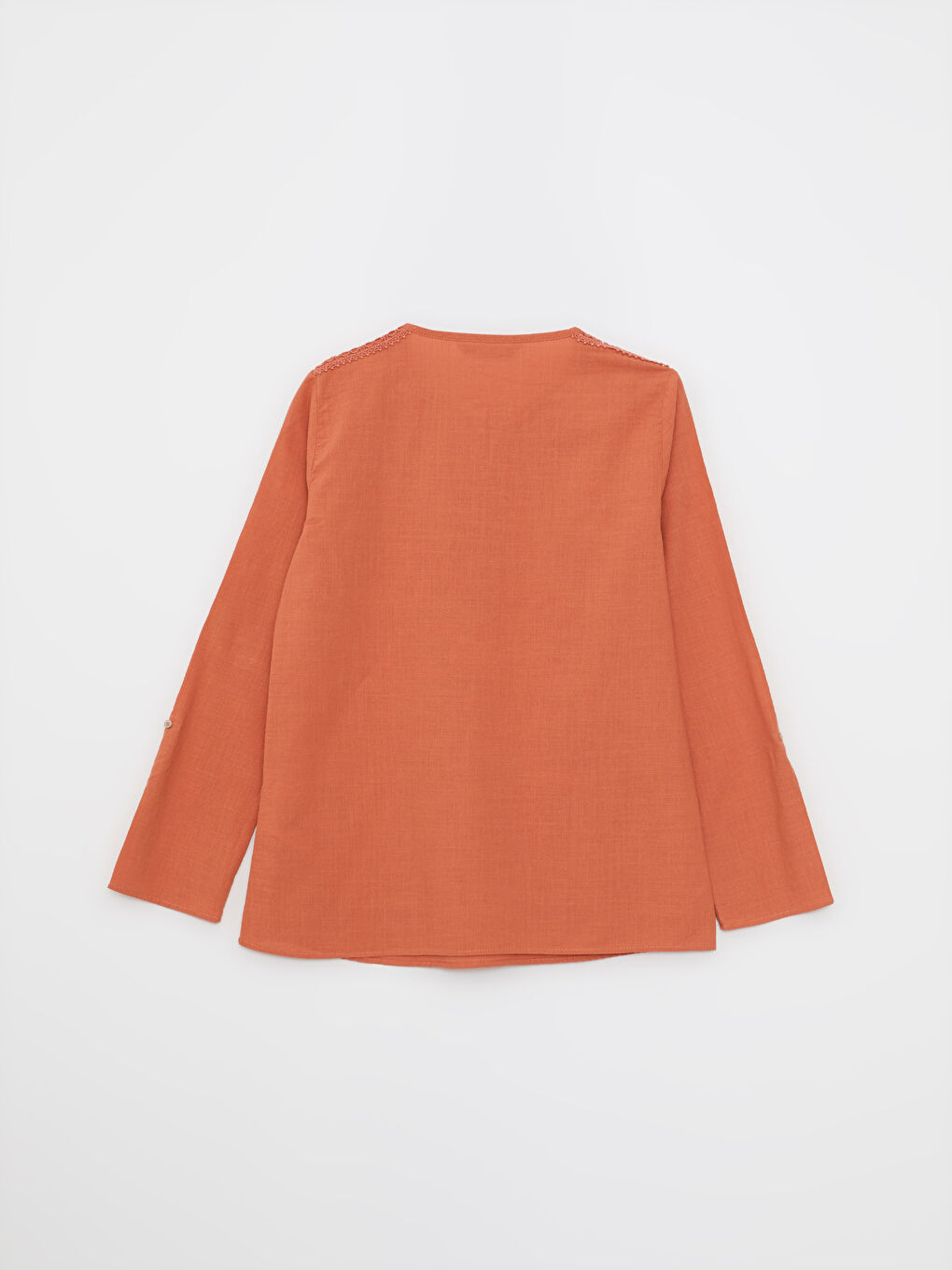 LCW Grace Bluza ženska sa izvezenim detaljima, dugih rukava i Henley izrezom, od pamuka -S2HP92Z8-RTJ