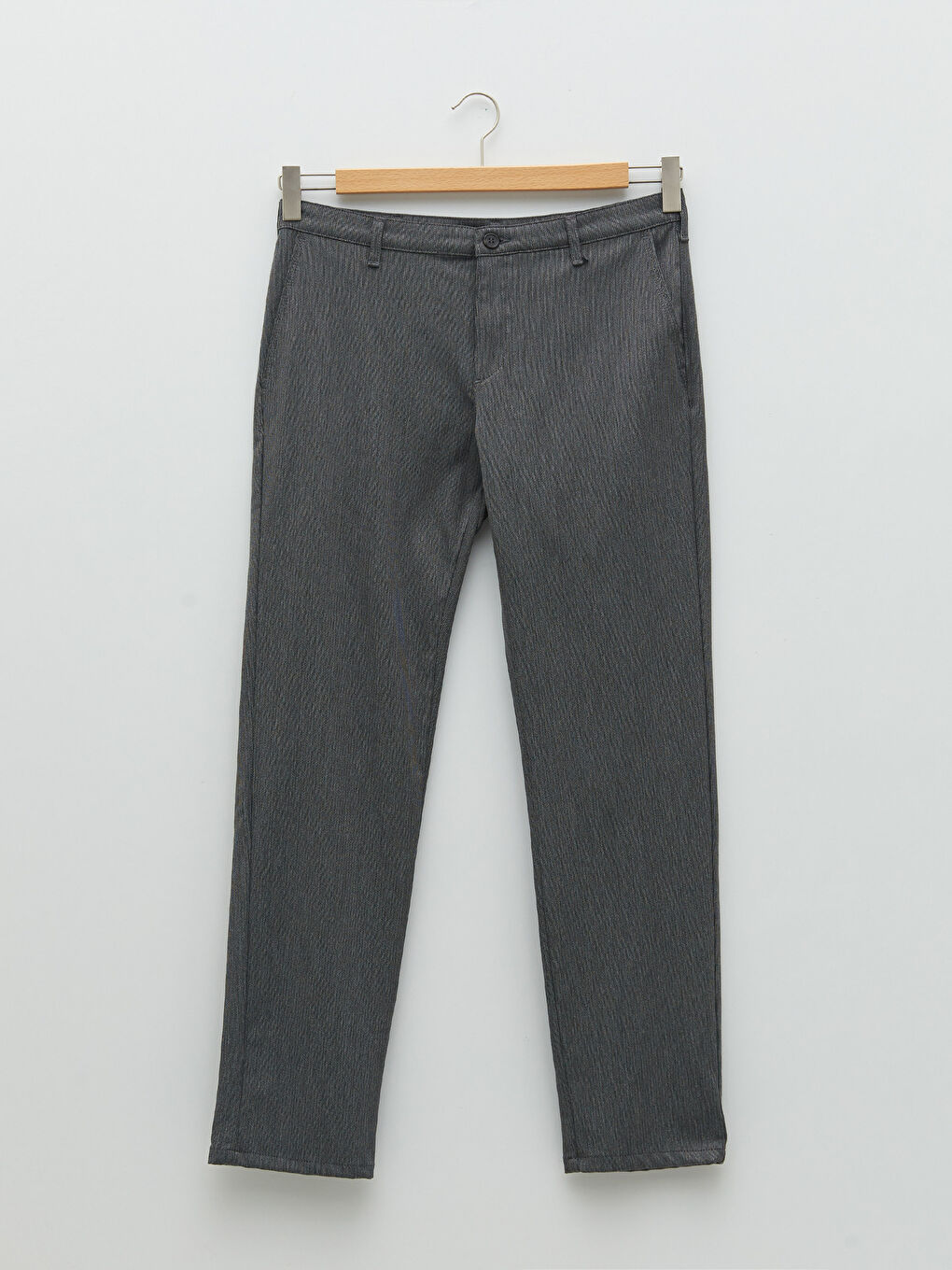 Gri Slim Fit Erkek Pantolon-5