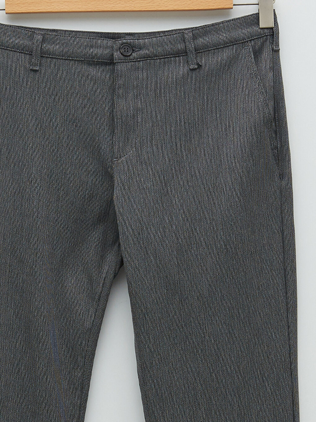 Gri Slim Fit Erkek Pantolon-7