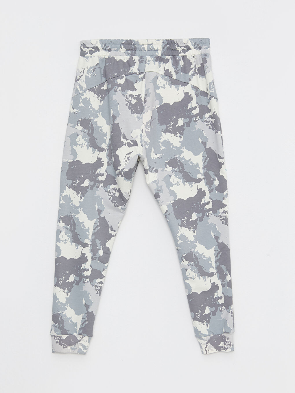 Ekru Standart Kalıp Erkek Eşofman Altı-6