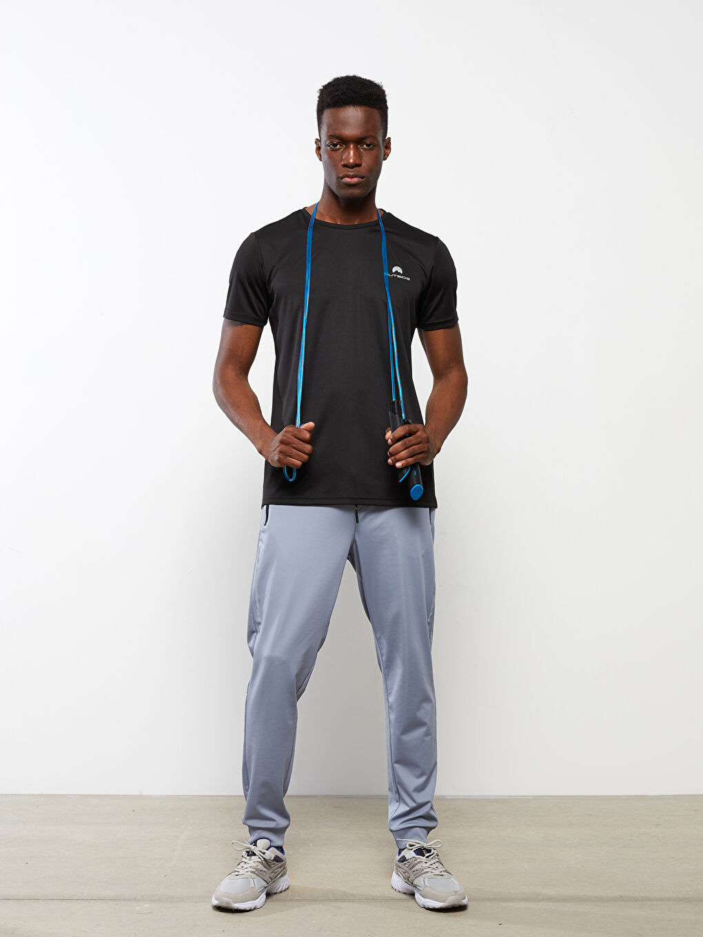 Mavi Standart Kalıp Erkek Eşofman Altı