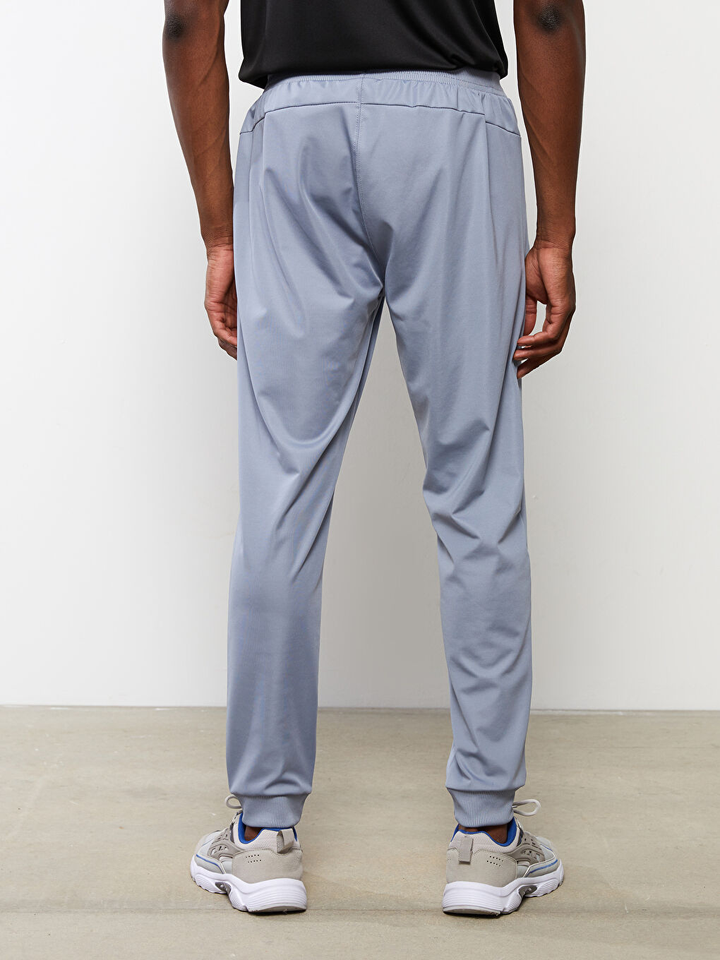 Mavi Standart Kalıp Erkek Eşofman Altı-3