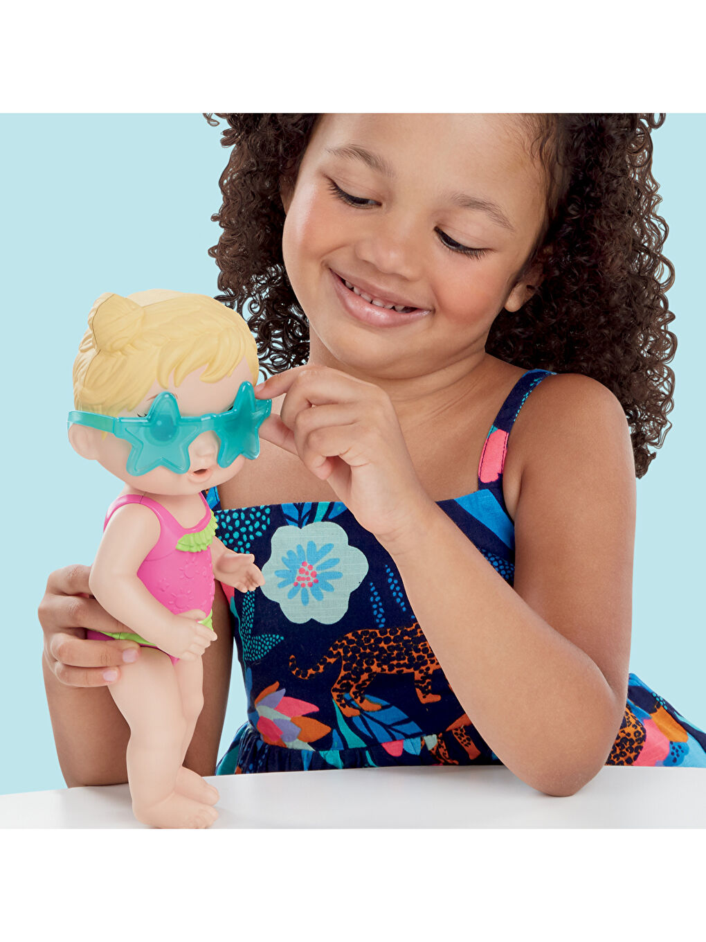 بيبي ألايف صن شاين لاف عروسة شقراء-3